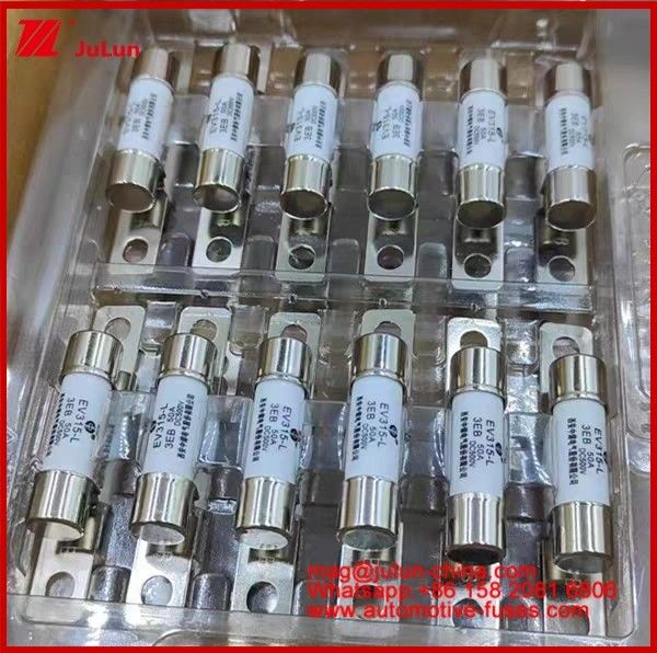 EV315-L 3EB 30A Fuse 10A 15A 20A 25A 30A 40A 50A DC500V Keramik Rated V Home Ev Charger Untuk Mobil Listrik