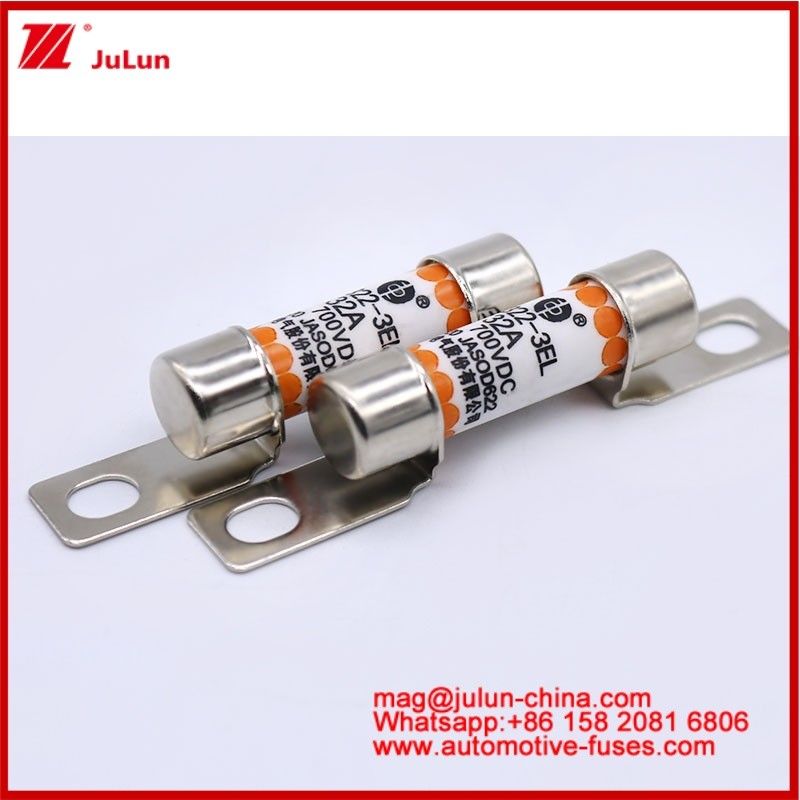 EV322 3EL 32A DC700V Fuse Keramik Tubular Ukuran Kompak Perlindungan Sirkuit Singkat Listrik Rating Tinggi
Kapasitas Patah Tinggi Pada 100Vdc/125Vdc Struktur Bolted