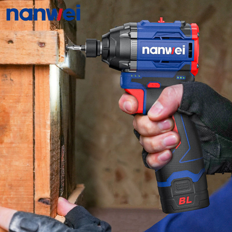 Kekuatan alat bor listrik tahan lama dapat diisi ulang 16v tanpa kabel Dampak 1600rpm Kunci 500w Tujuan Variabel Pengetikan Kunci