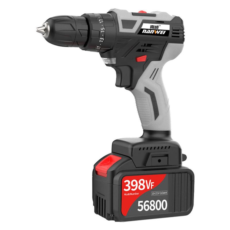 Alat pengeboran tanpa kabel Lithium Baterai Power Impact Handheld Support Drill Lithium Baterai