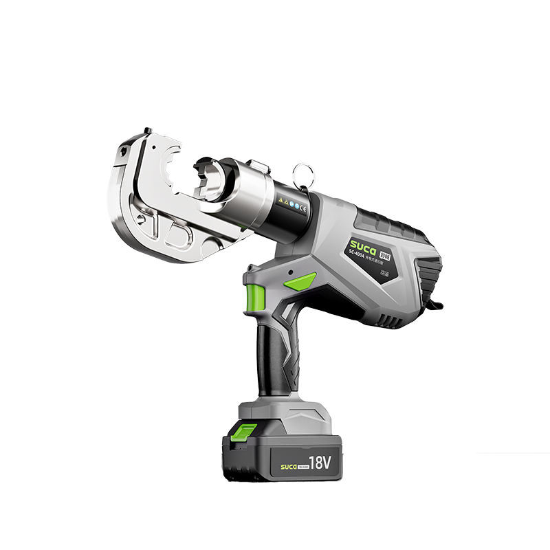 Sumber Daya Baterai Suca Baru Electric Hydraulic Cordless Cable Crimping Tool Crimping Pliers Hot Selling Rechargeable