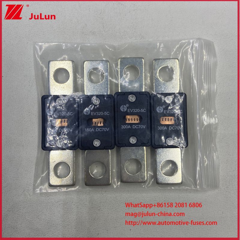 500A Disesuaikan Portable EV320-5X 5C DC70V 150A 300A pengisi daya sekring Tegangan maksimum 72VDC