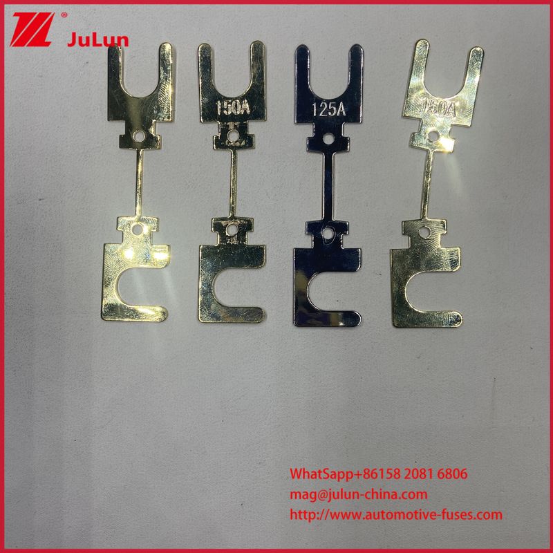 ANH ANL Tembaga Seng Alloy Flat Type Fuse Mobil Auto Bolt On Down Fuse 32V ANS Auto Fuse Plug Fuse Otomotif 20A 30A 40A 50A 60A 70A 80A 100A 125A 150A 175A 200A 32VDC ANS Fuse Mobil