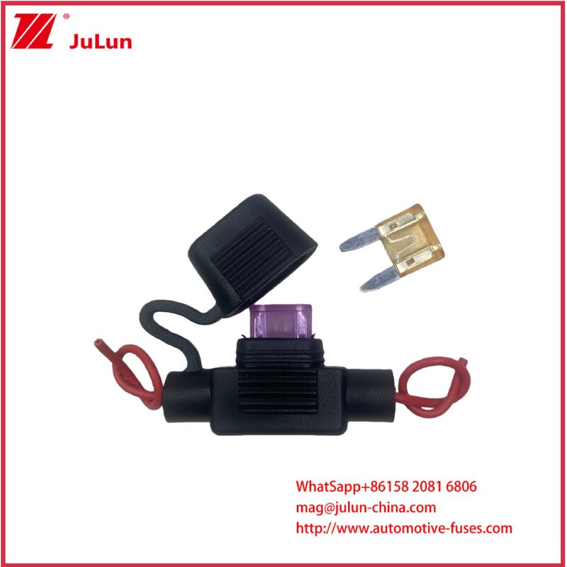Mini Blade Fuse Cutout Fuse Holder 30A 32V Wire Harness Fuse Holder Rating Voltage Dirancang Untuk Memberikan Perlindungan Fuse yang Aman dan Aman Dalam Sirkuit Listrik