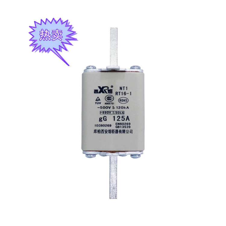 Kuberi Melting Fast Low Voltage Fuse Insurance Wire Core 500V Fraktur Keramik NT1