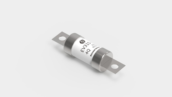 EV-315M-4Q 60A 80A 100A 500VDC Kendaraan Listrik Fuse Round Tube Untuk Road EVS