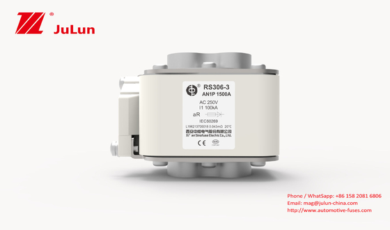 Sekring Kendaraan Listrik ROHS RS306-3-AN1P 1500A 250VAC Fungsi Reset Otomatis
