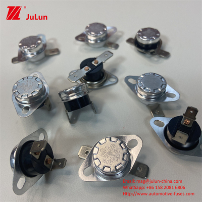 KSD301 Termostat Bimetal yang Biasanya Ditutup untuk Air Botol Air Listrik