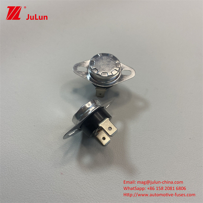 Bimetal Thermostat Switch Pengontrol Suhu 5 ~ 16A 120 ~ 250VAC