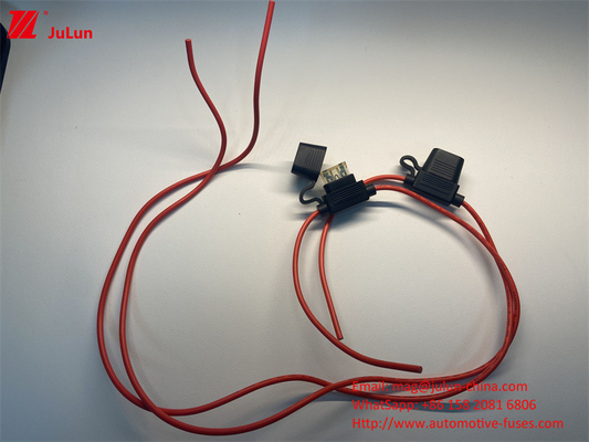 Pemegang sekring pisau tahan air 250V 300V 40A 50A Dengan kabel
