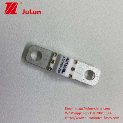 Keramik Fuse Kendaraan Listrik Sesuai Dan Bebas Timah 125VDC 50A 60A 80A