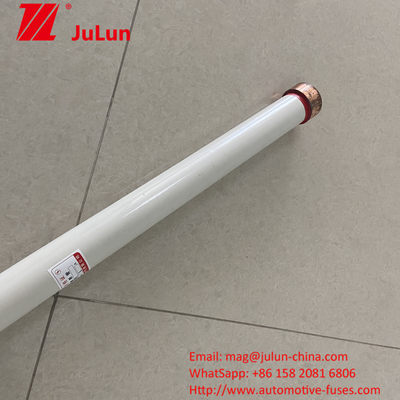 Fuse Tegangan Tinggi Keramik Kuarsa Pasir 24KV Dalam Skenario 25*280mm
