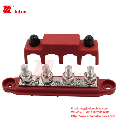 Rv Yacht Bus Max Voltage 48VDC Low Voltage Fuse Holder 62.5A Nominal Current Terminal Current 20A