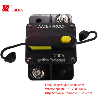 Yacht RV 0A-300A Yacht RV Switch Fuse Reset Otomatis 12-48v Switch Fuse Holder Protector