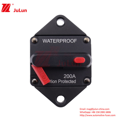 Pabrik Custom RV Pemecah Sirkuit Self-Recovery Mobil Yacht Pemecah Sirkuit Recoverable Circuit Car Circuit Fuse Hold