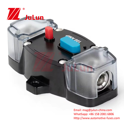 Racht 150A 200A 48V Mobil RV Yacht Boat Audio Pemutus Sirkuit Otomatis yang Dimodifikasi Memulihkan Listrik