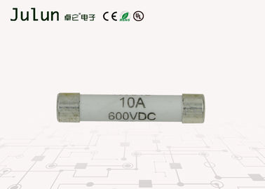 600v Dc Keramik Tabung Sekering Sirkuit Perlindungan 6mm X 30mm 10 Amp Keramik Fuse