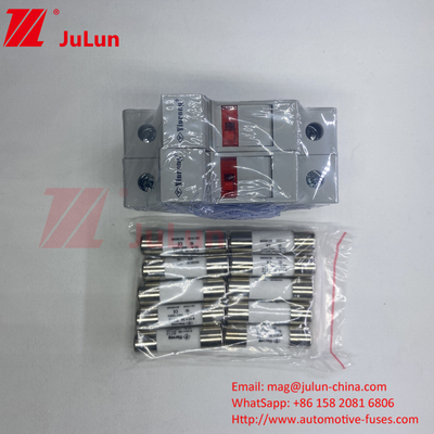 TUV WSPV-32B CE PV System Single Phase Solar 10*38 1000v DC Fuse HoldSolar PV Fuse Untuk Perlindungan Modul Fotovoltaik