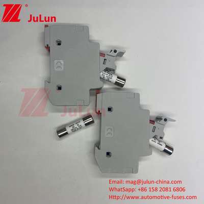 20A Solar PV Fuse Holder Dengan Fuse Untuk Photovoltaic Bus Box Nqqk RT16D-00 TPS DC Current 80V 250A Solar Energy Fuse