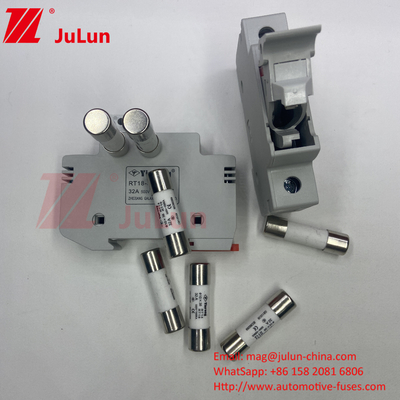 1000V Fotovoltaic Fuse Holder Dengan 15A 10x38mm Solar PV Fuse Solar Dc Fuse Holder 1000v Dengan Fuse Link Harga Murah