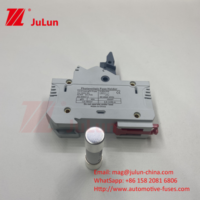 Fuse 10x38 1000v 25a 10*38 2a Fuse Holder Untuk Sistem Surya Fuse Daya PV Surya Untuk Perlindungan Sistem Daya Surya