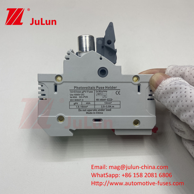 Solar Photovoltaic Inverter Solar Panel Fuse Termal AC RT18-125 Fusible 10x38 6A Italweber Isolator