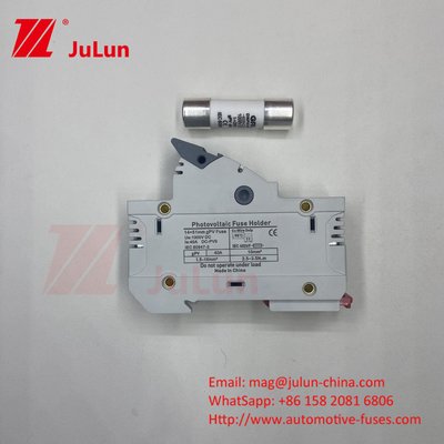 Fuse Solar PV Silinder Untuk Solar Inverter Photovoltaic 22 * 58mm 1000DV Photovoltaic