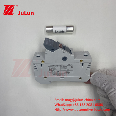SALE Mezeen 1P 10x38mm PV DC 1000V 32A Fuse Dan Fuse Holder Untuk Perlindungan Sistem Surya OEM Tersedia