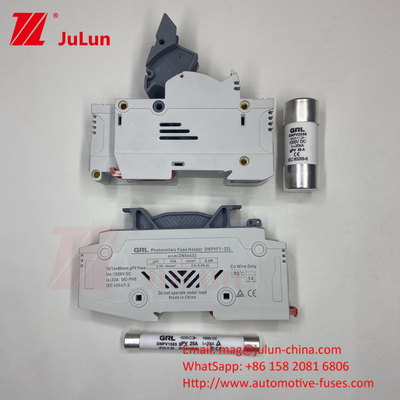 10x38mm Solar PV Fuse untuk Proteksi High Voltage Photovoltaic Module