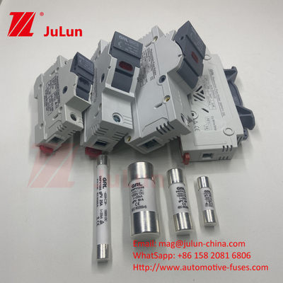 Fuse Silinder Fuse PV Surya arus 10A 12A 15A 16A 20A 25A 30A 32A 40A 50A 63A