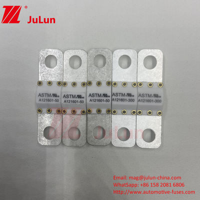 A121601-350A ASTM Medium Electric Vehicle Fuse Dengan Bolt Screw Untuk Perlindungan EV yang Ditingkatkan