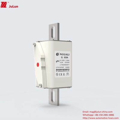 DC1500V Fuse Keramik Keamanan Untuk Sistem Surya Dengan Persetujuan