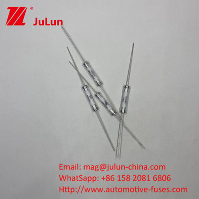 500VDC HV660 35A PCB-Hole/Fuse-Clamp Mount Fuse Otomotif dengan Keramik Tembaga Perak Kuarsa Pasir Emas
