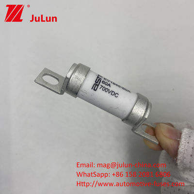 Fuse kendaraan listrik EV1845 15A 700VDC ASMT dengan terminal sekrup untuk arus 80A-150A