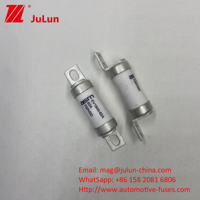 35A 700VDC EV1845 Sekring untuk Kendaraan Listrik dengan Bolt Fuse Terminals Screw M8 M6