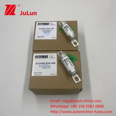 EV1845 ASTM 100A 700VDC EV Electric Vehicle Bolt Fuse untuk Perlindungan HEV