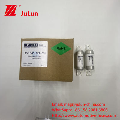 EV1845 700VDC 10A 10KA DC Bolt Fuse untuk Pengisian Mobil Listrik ASTM