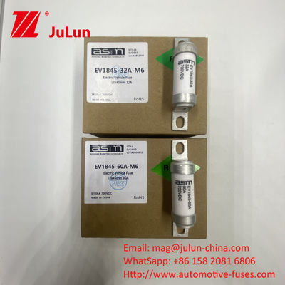 50A 700VDC EV Fuse Kendaraan Listrik Bolt Fuse 5-150A