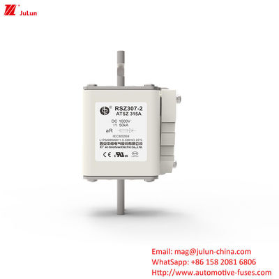 DC 1000V 315A Solar PV Fuse untuk panel yang tahan lama Mount PV String Protection