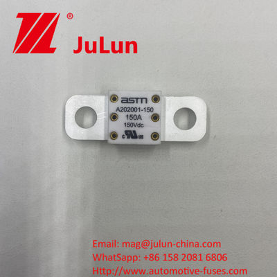 Sistem Listrik Kendaraan ASTM 20200-400A 150VDC dengan Sekring Keramik Otomotif Karakteristik Listrik 1.0 Dalam 4 Jam 3.0 Dalam 10s Max
