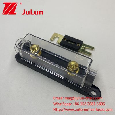 50 amp Aut Anl Fork Fuse Mobil Dengan Pemegang Custom Logo Pelanggan Dapat Disesuaikan