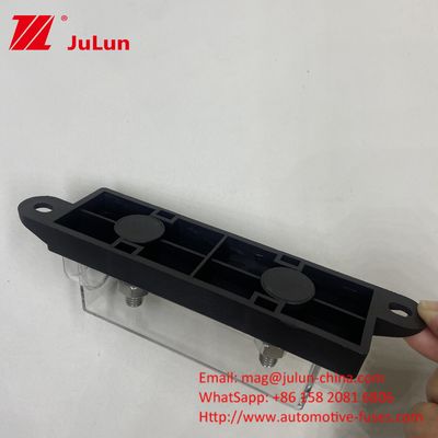 ANL Bolt Dust Proof Design Car Fuse Holder Hitam Biru Transparan Emas