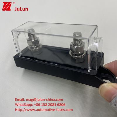 58VDC Mega Medium Auto Car Fuse Holder Resistensi suhu tinggi
