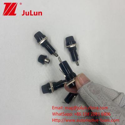 10A 250V AC 6*30 Bakelite Mini Fuse Holder Plug Banana Socket