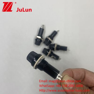 5*20mm 6*30mm Kaca Mobil Fuse Holder Asuransi Tube Socket