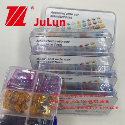Auto-Blade Fuses Untuk Perlindungan25A 30V 58V 72V Perahu Air MTOF MAXI