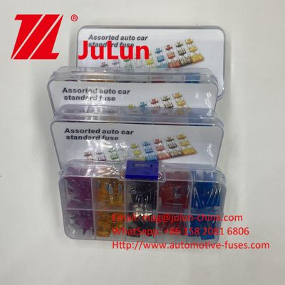 Kendaraan Offroad Kendaraan Bus 40A 32V 58V Mini Blade Fuse Untuk Elektronika Otomotif Kompetitivitas
