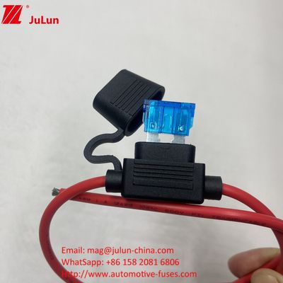 Pemegang sekering tahan air Inline Mobil Standar ATM Medium ATC Mini Blade Auto Pemegang sekering 12V