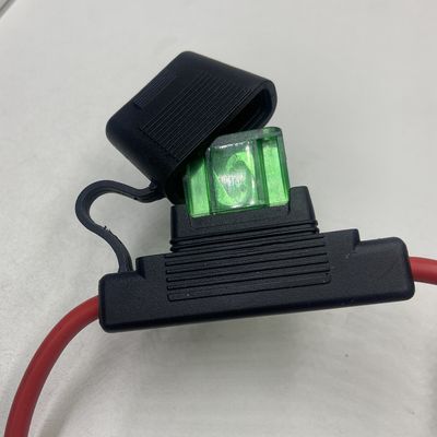 50A 15A 30A 60A Sistem Daya Untuk Mobil Pemegang Sekring Mobil Terapkan pada Sekring MIDI dan Dirancang untuk Bahan Kuningan Alloy Zinc ABS