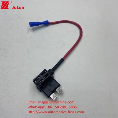 Mini Blade Car Fuse Tambahkan Sirkuit Profil Rendah 100 Amp Mobil Fuse Box MIcro